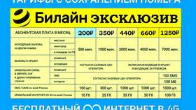 Как переподключить тариф Билайн в Экко