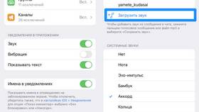 Почему нет звука уведомлений сообщений в Экко