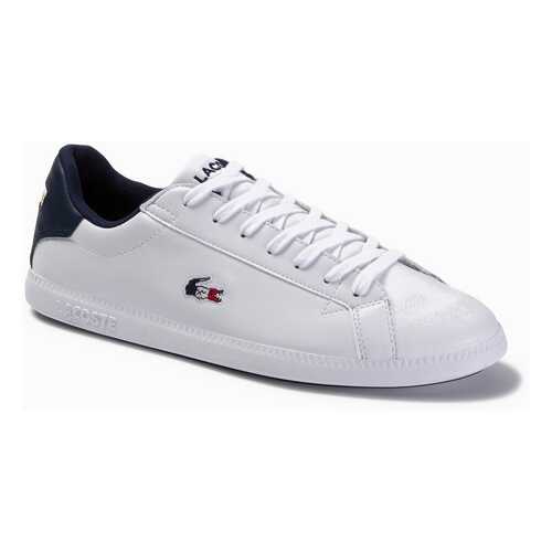 кеды мужские Lacoste GRADUATE TRI1 SMA белые 43 RU в Экко