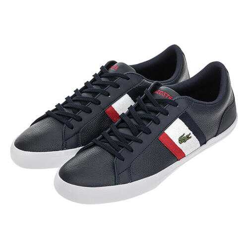 Мужские кеды Lacoste 737CMA00457A2T синие/белые/красные 42.5 в Экко