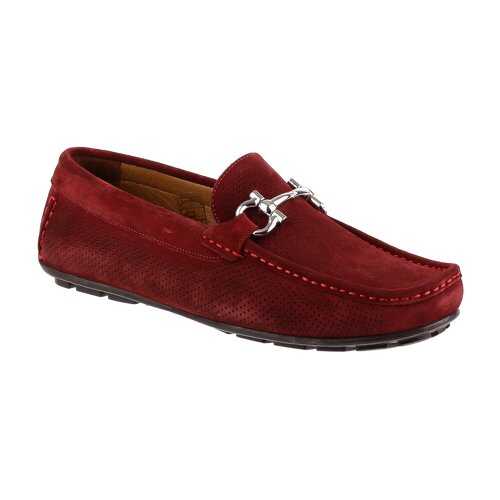 Мокасины мужские CABANI SHOES 010M823 красные 40 RU в Экко