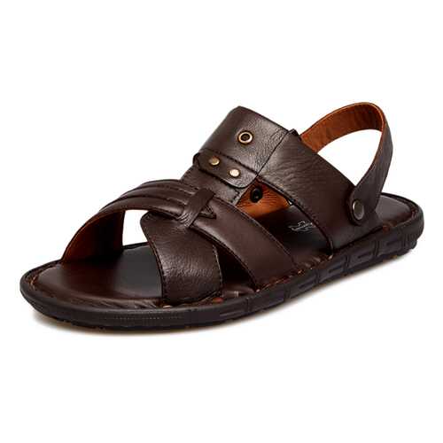 Сандалии мужские Pierre Cardin 02806190 коричневые 41 RU в Экко