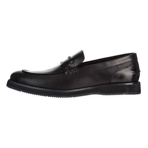 Лоферы мужские M.SHOES 530002111 черные 44 RU в Экко