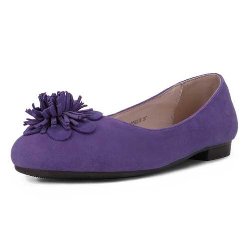 Балетки женские Pierre Cardin K0346PM-1C фиолетовые 41 RU в Экко