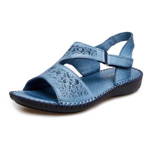 Босоножки женские Alessio Nesca Comfort 019060O0 голубые 40 RU в Экко