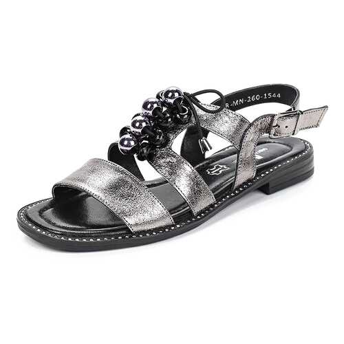 Босоножки женские Pierre Cardin 01806C10 серебристые 37 RU в Экко