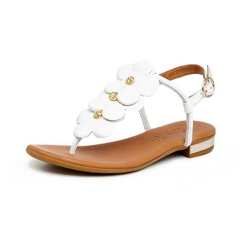 Босоножки женские Pierre Cardin 710018064 белые 38 RU в Экко