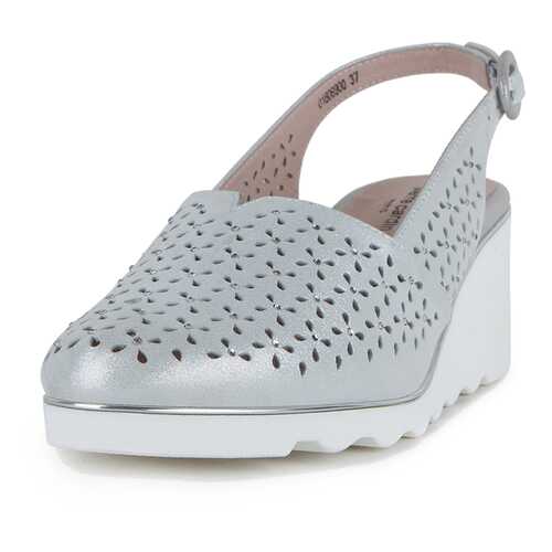 Босоножки женские Pierre Cardin 710018112 серебристые 40 RU в Экко