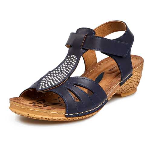 Босоножки женские T.Taccardi 018066U0 синие 39 RU в Экко