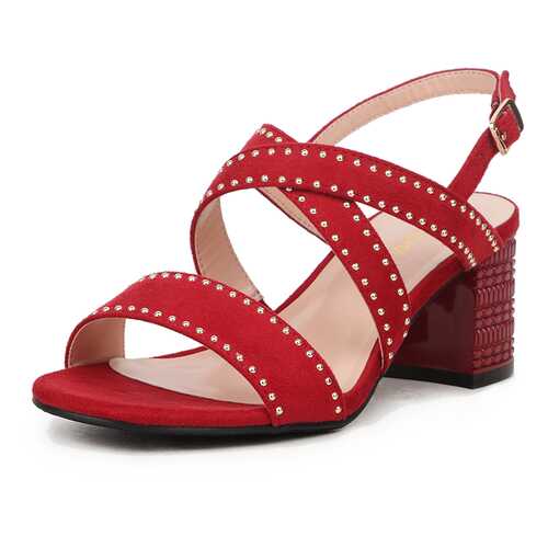 Босоножки женские T.Taccardi JX20S-242B красные 40 RU в Экко