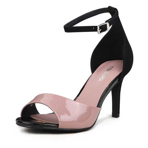 Босоножки женские T.Taccardi JX20S-244A черные/розовые 38 RU в Экко