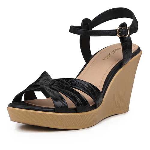 Босоножки женские T.Taccardi K0545PT-3 черные 37 RU в Экко