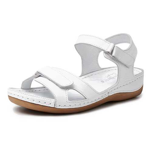 Сандалии женские Alessio Nesca Comfort TR-AMR-035 белые 40 RU в Экко
