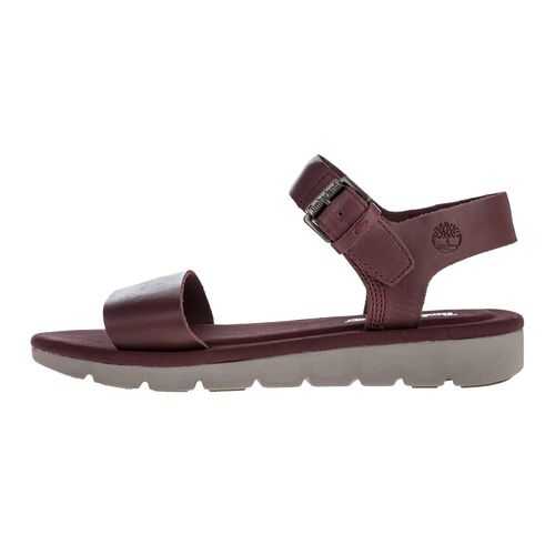Сандалии женские Timberland TBLA286TW бордовые 7.5 US в Экко