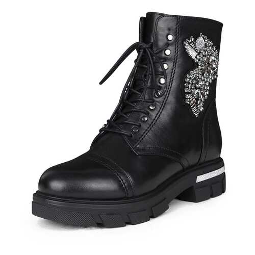 Ботинки женские Pierre Cardin 25707550 черные 39 RU в Экко