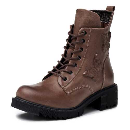 Ботинки женские Pierre Cardin TR-MN-22-2020 коричневые 38 RU в Экко