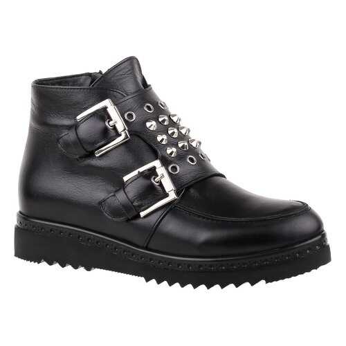 Ботинки женские Shoes Market 165-6007-16 черные 38 RU в Экко