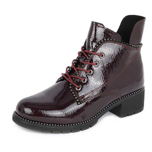 Ботинки женские T.Taccardi 710018601 красные 36 RU в Экко