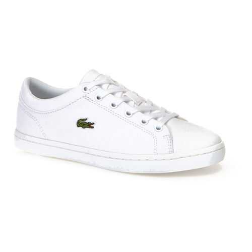Кеды женские Lacoste Straightset BL 2 белые 38 RU в Экко
