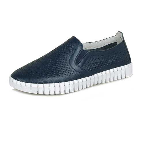 Слипоны женские Alessio Nesca DS20SS-5A синие 36 RU в Экко