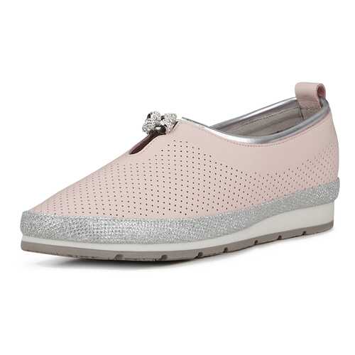 Слипоны женские Alessio Nesca K0636LC-1A розовые 37 RU в Экко