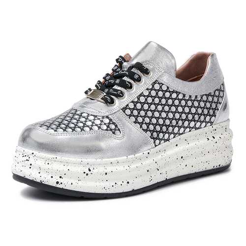 Кроссовки женские Pierre Cardin TR-MN-108-1617 серебристые 40 RU в Экко