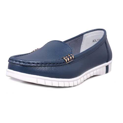 Мокасины женские Alessio Nesca Comfort 710018746 синие 36 RU в Экко