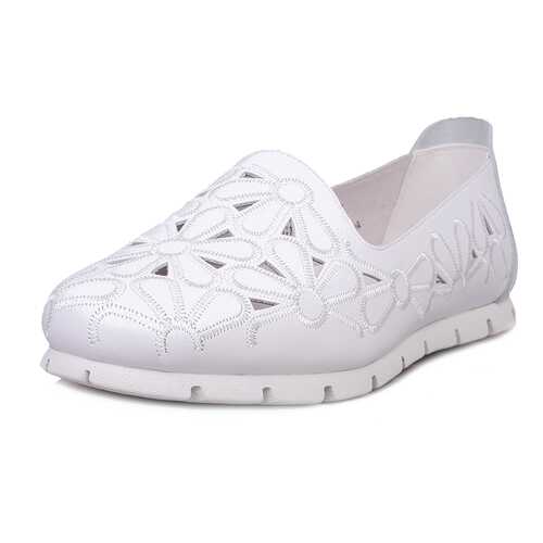 Мокасины женские Pierre Cardin 710017465 белые 40 RU в Экко