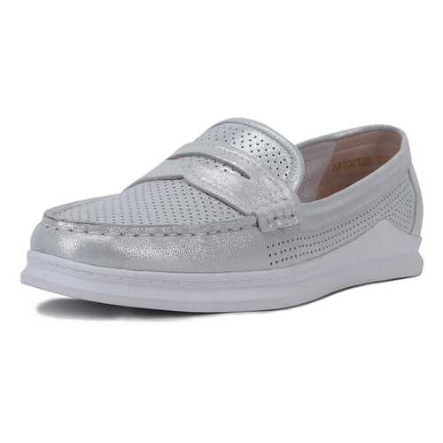 Мокасины женские Pierre Cardin b3106120 серебристые 38 RU в Экко