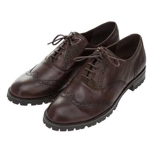 Полуботинки женские M.SHOES 1770751 коричневые 37 RU в Экко