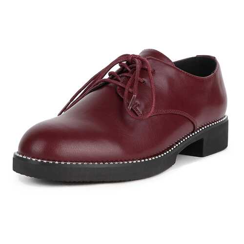Полуботинки женские T.Taccardi K0567LC-1A бордовые 38 RU в Экко