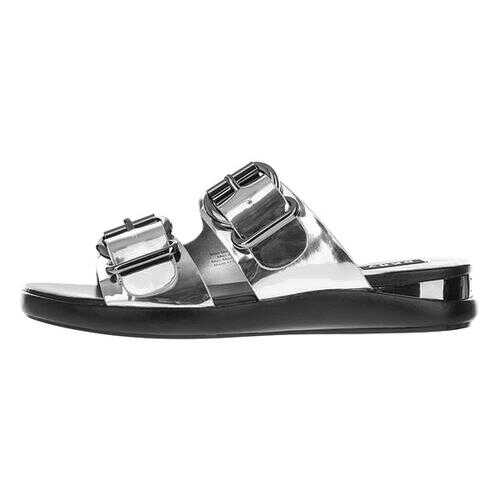 Шлепанцы женские DKNY K4900889 серебристые 9.5 US в Экко