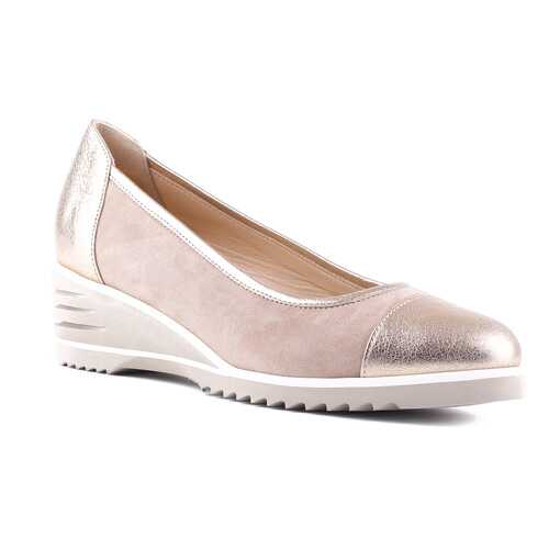 Туфли женские Donna Soft DS0769SB бежевые 40 RU в Экко