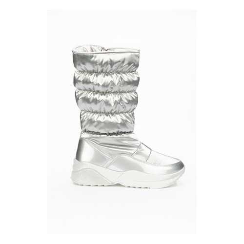 Дутики женские Jog Dog 1602DR серебристые 41 RU в Экко