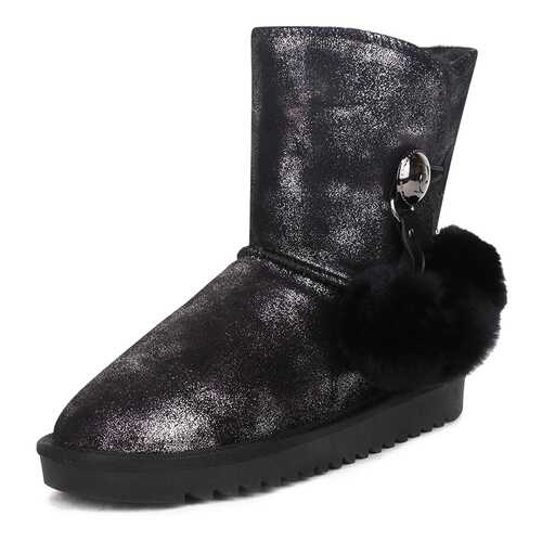 Угги женские Pierre Cardin 01607200 черные 37 RU в Экко